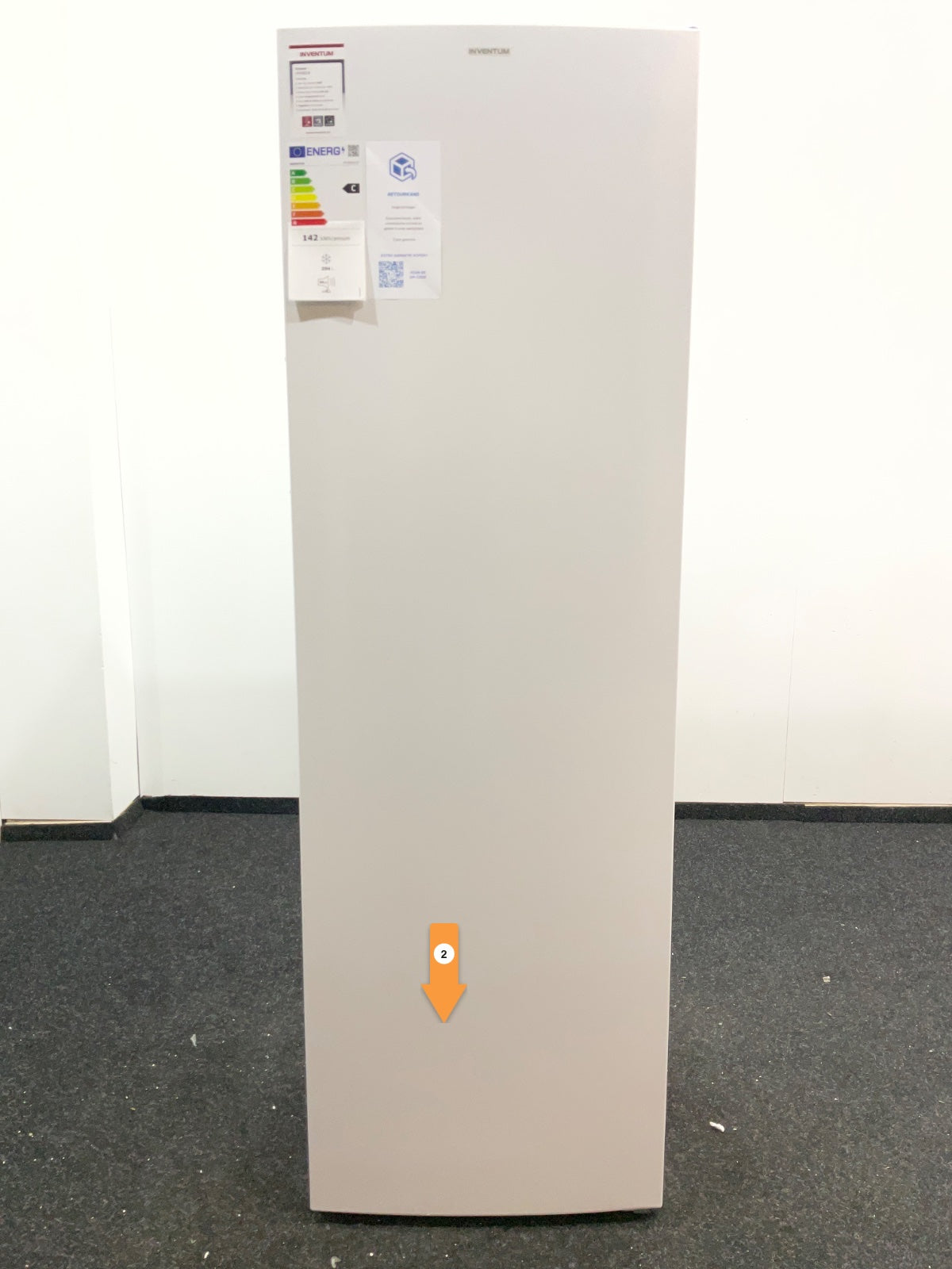 Inventum vrieskast VR1682W - Vrijstaand - No Frost