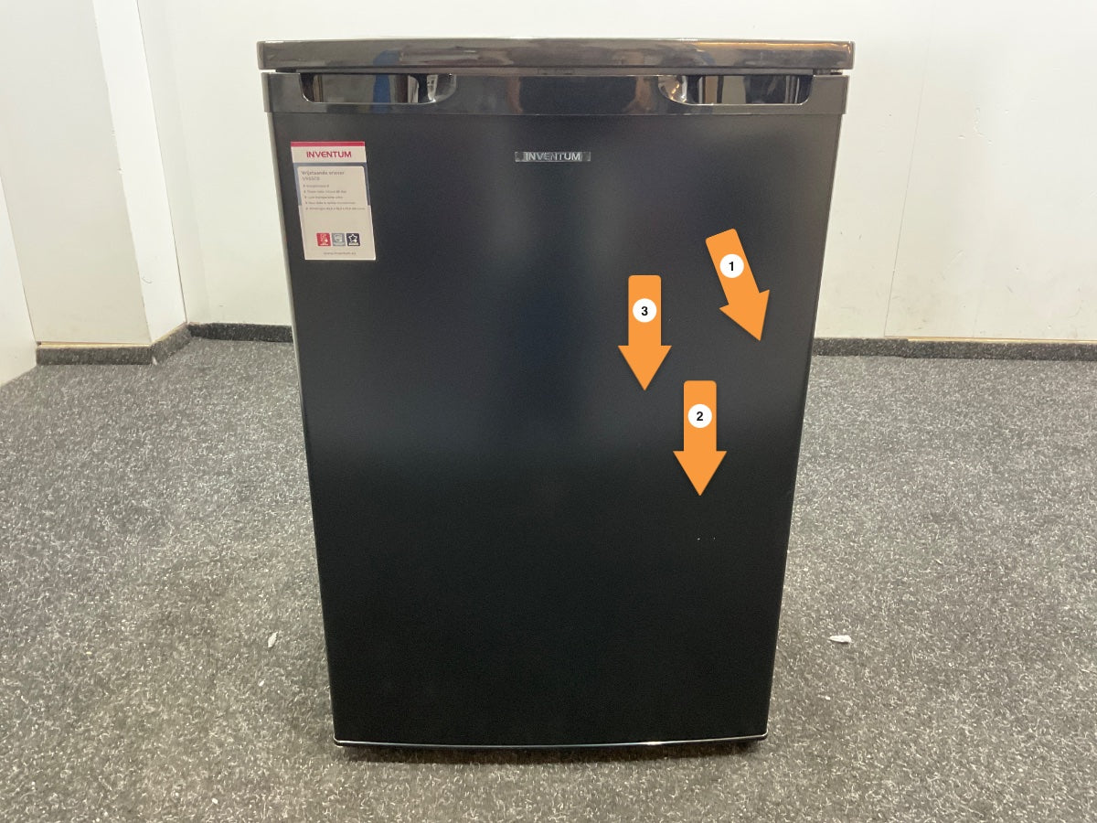 Inventum vrieskast VR550B - Tafelmodel - 88 liter