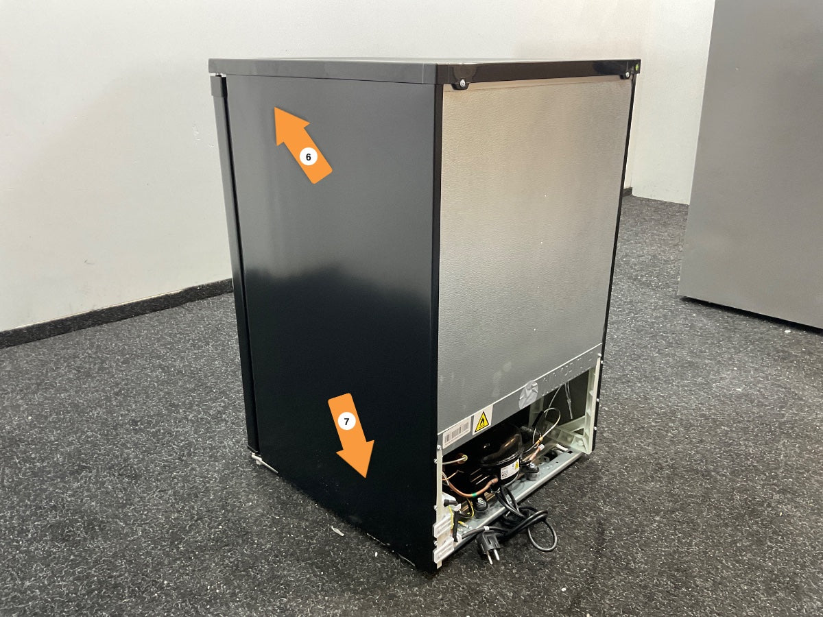 Inventum vrieskast VR550B - Tafelmodel - 88 liter