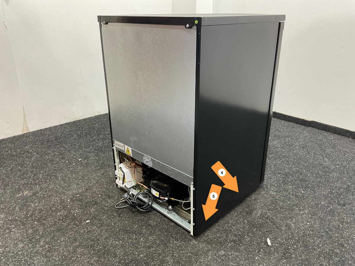 Inventum vrieskast VR550B - Tafelmodel - 88 liter