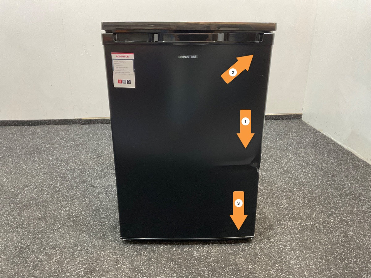 Inventum koelkast KK550B - Tafelmodel - Zwart
