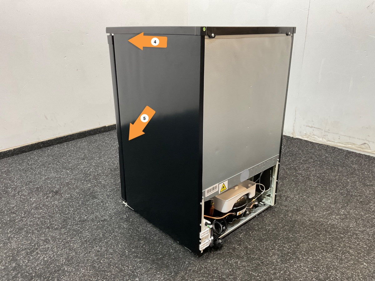 Inventum koelkast KK550B - Tafelmodel - Zwart
