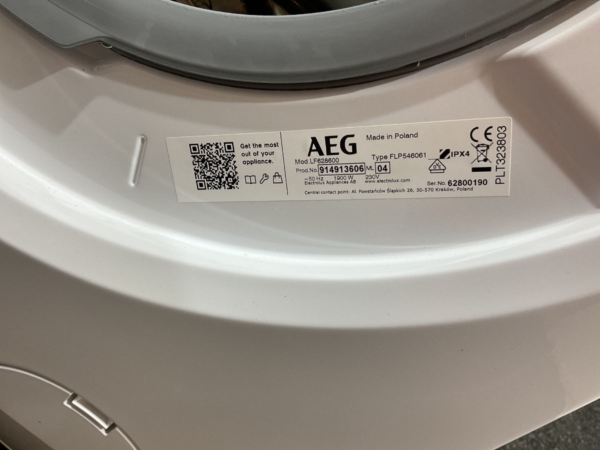 AEG wasmachine LF628600 - 6000 serie - ProSense