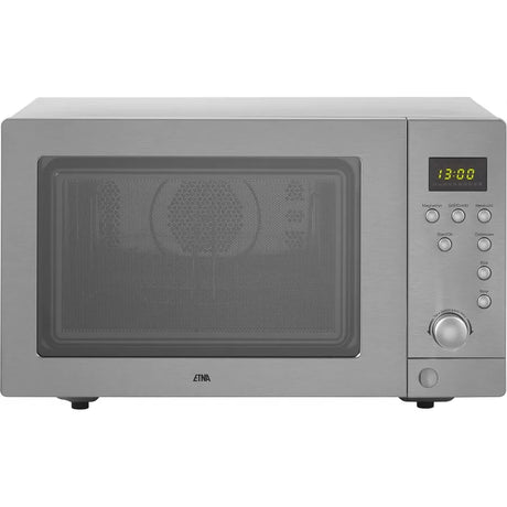 ETNA combi-magnetron ECM243RVS - Vrijstaand - RVS