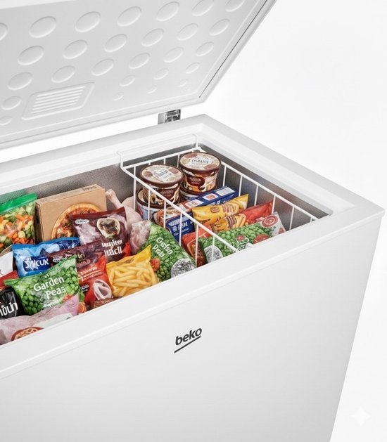 Beko vrieskist CF380EWN - 371 l - Wit