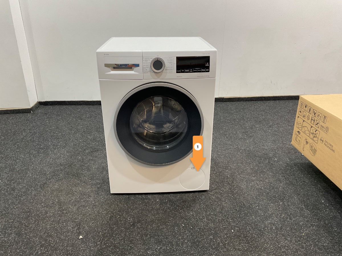 Bosch was-droogcombinatie WNG254A7NL - Serie 6 - Wit