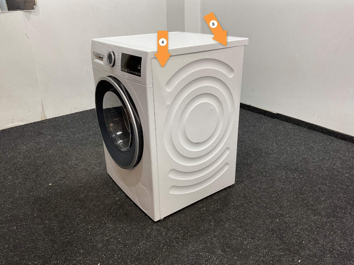 Bosch was-droogcombinatie WNG254A7NL - Serie 6 - Wit