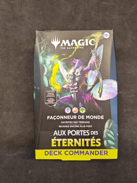 Magic: The Gathering - Assortiment de Decks Commander Aux Portes des Éternités (4 Deck Commander) - FR