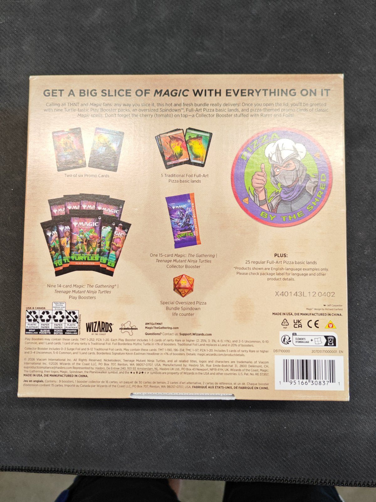 Magic: The Gathering - Teenage Mutant Ninja Turtles Pizza Bundle - EN
