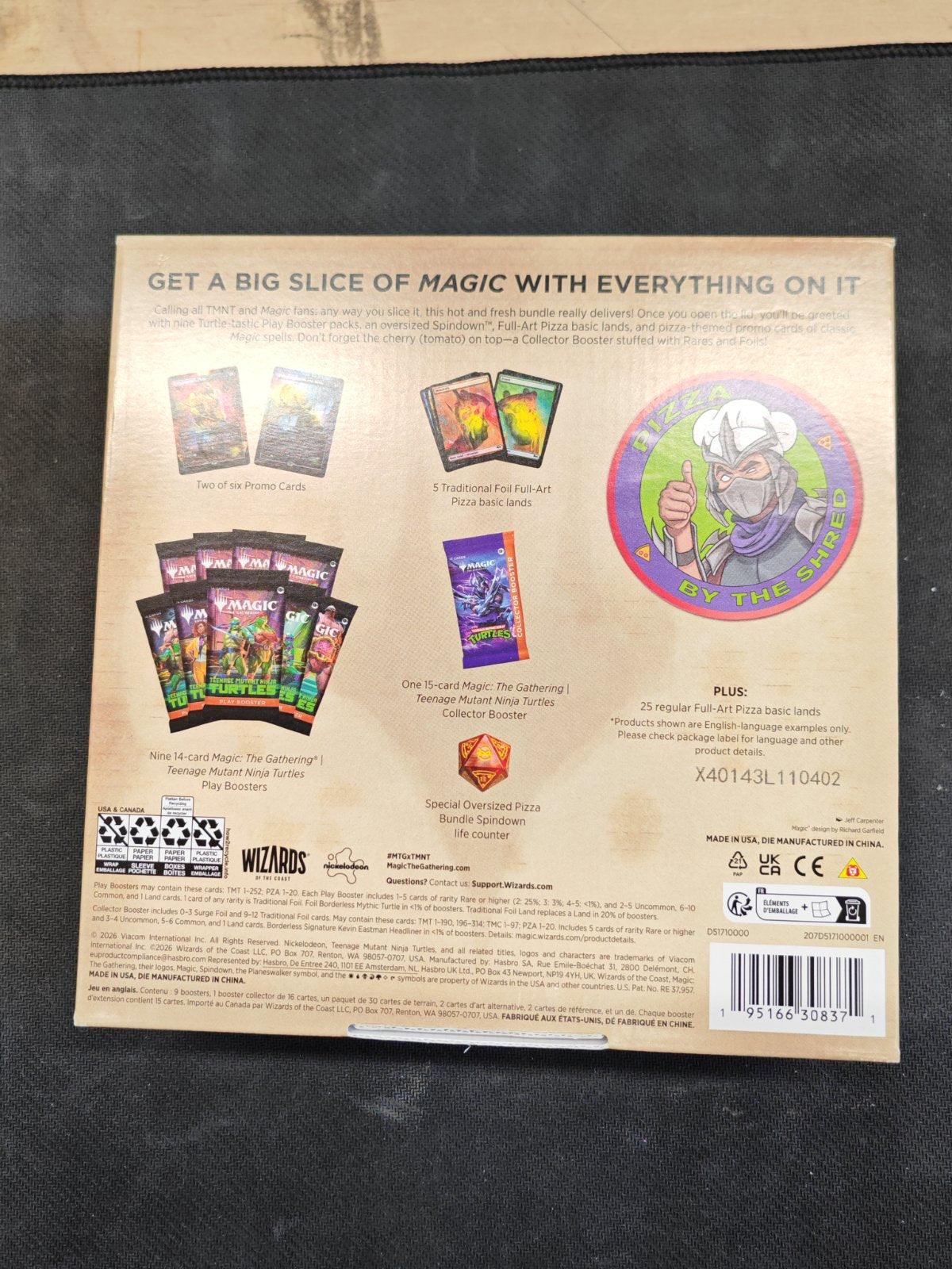 Magic: The Gathering - Teenage Mutant Ninja Turtles Pizza Bundle - EN
