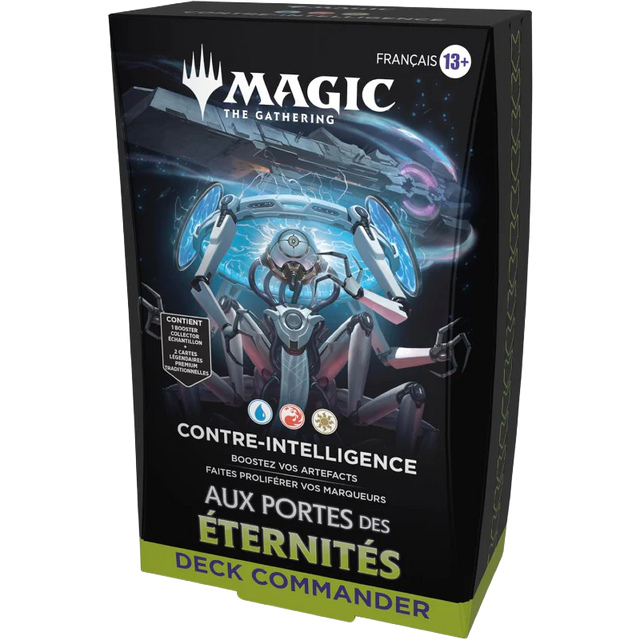 Magic: The Gathering - Assortiment de Decks Commander Aux Portes des Éternités (4 Deck Commander) - FR