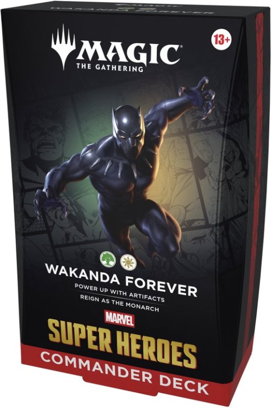 Magic: The Gathering | Marvel Super Heroes Commander Deck - Wakanda Forever - EN