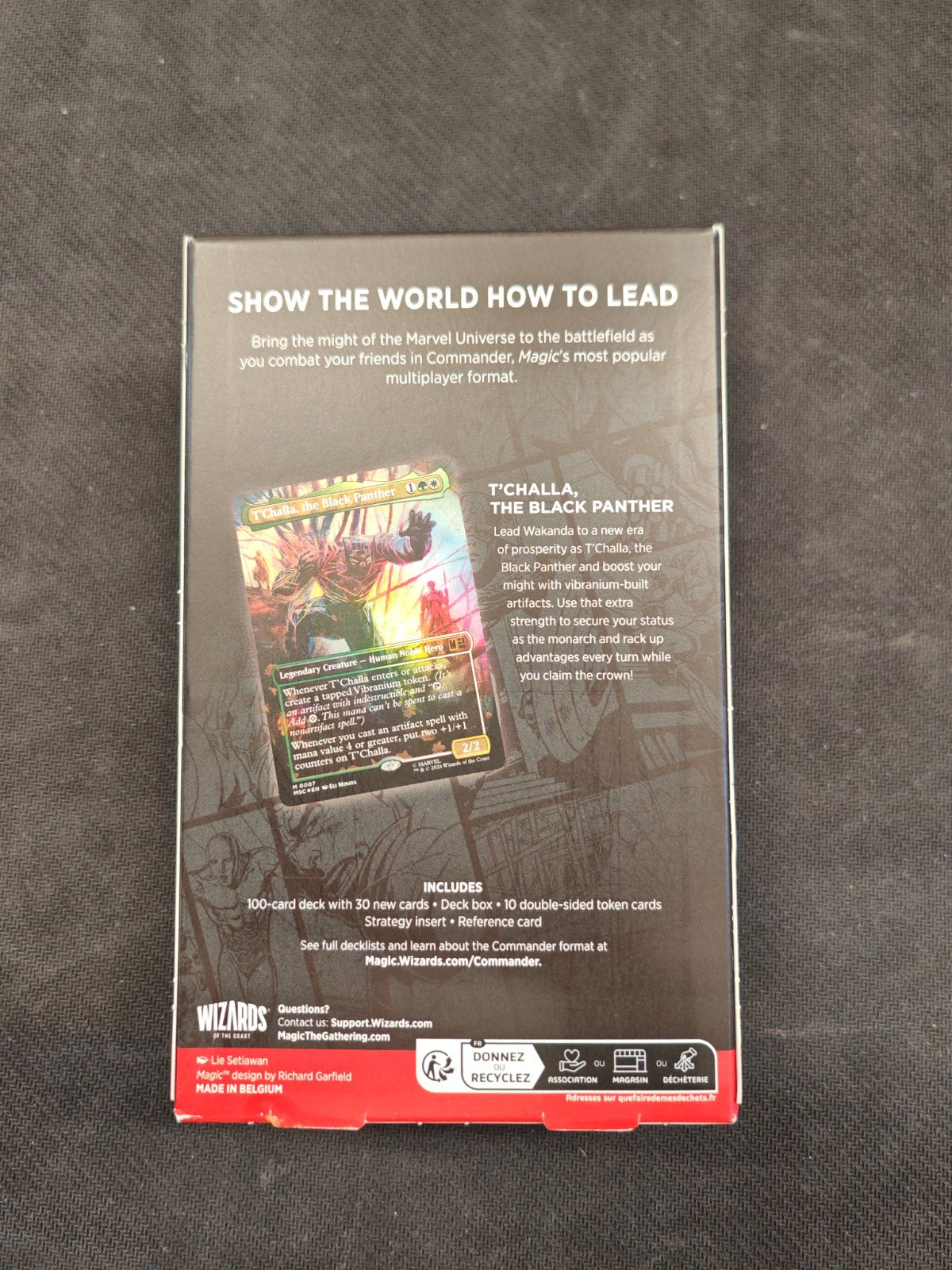Magic: The Gathering | Marvel Super Heroes Commander Deck - Wakanda Forever - EN