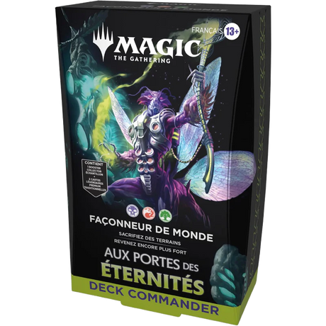 Magic: The Gathering - Assortiment de Decks Commander Aux Portes des Éternités (4 Deck Commander) - FR
