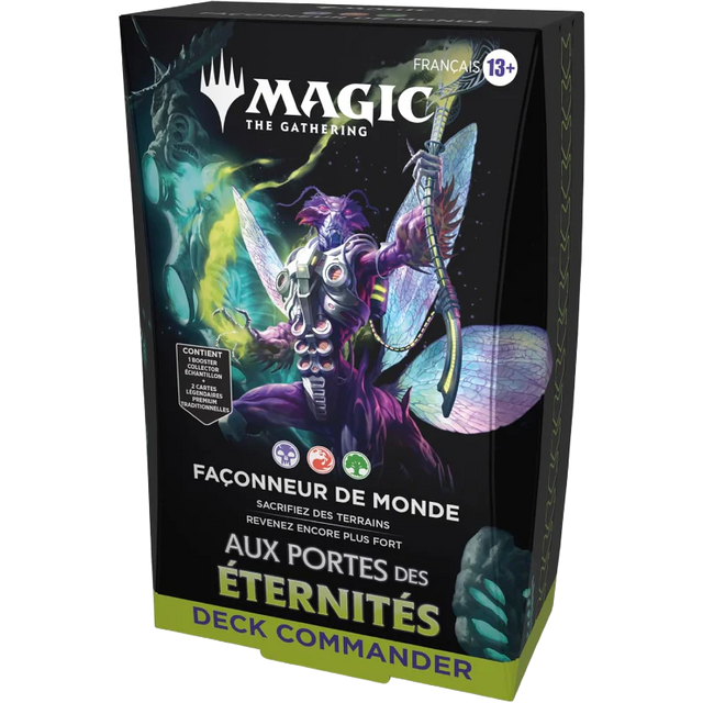 Magic: The Gathering - Assortiment de Decks Commander Aux Portes des Éternités (4 Deck Commander) - FR
