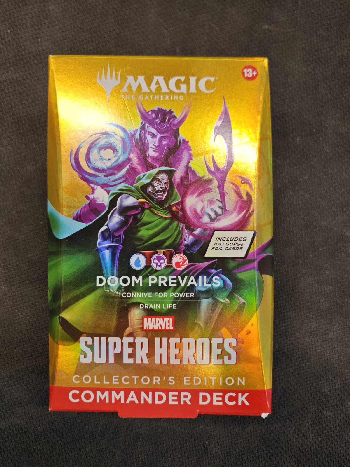Magic: The Gathering | Marvel Super Heroes Collector’s Edition Commander Deck - Doom Prevails