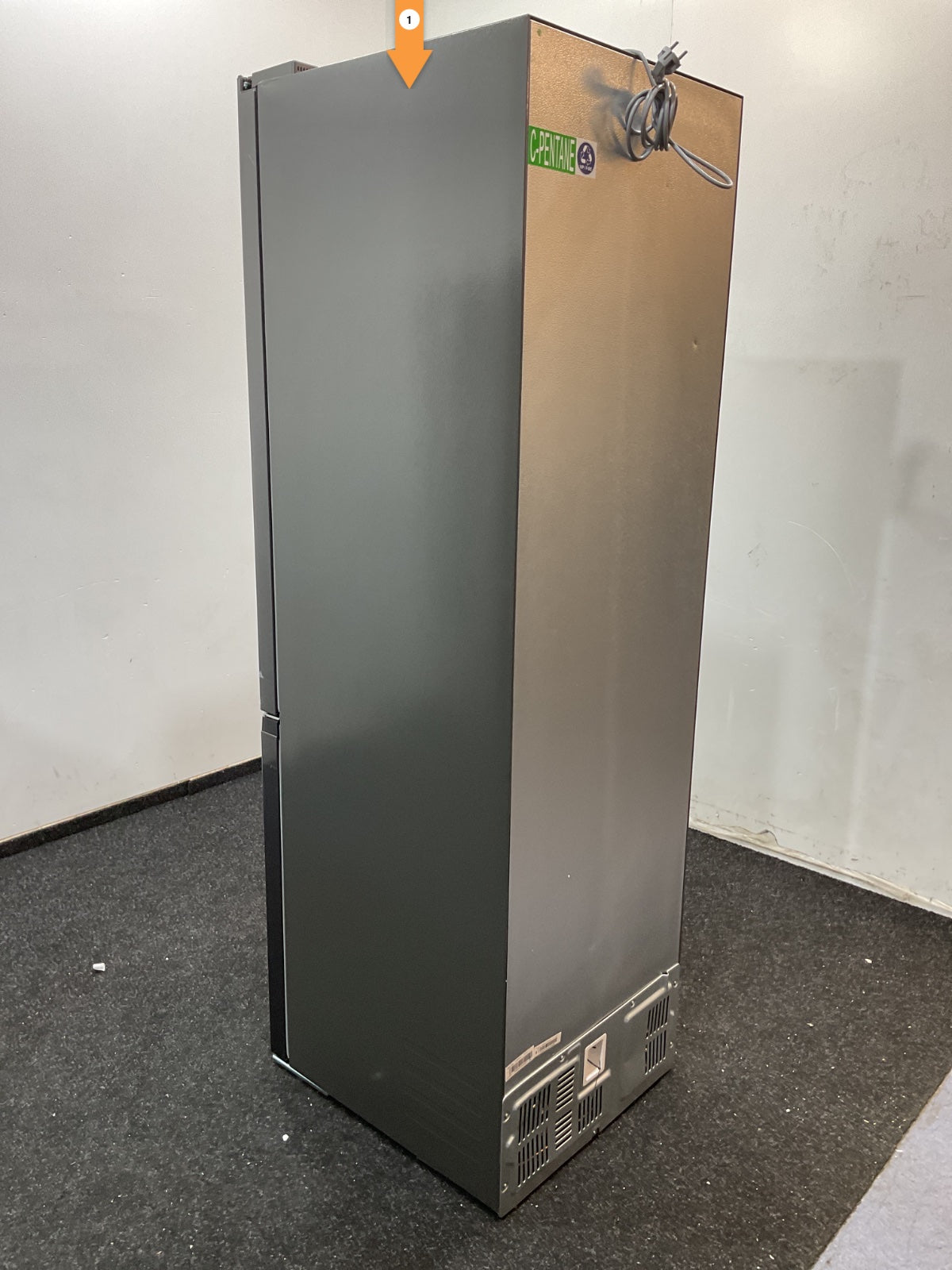 Frilec koelkast BONN388-NFD-040ADG - Dark Grey