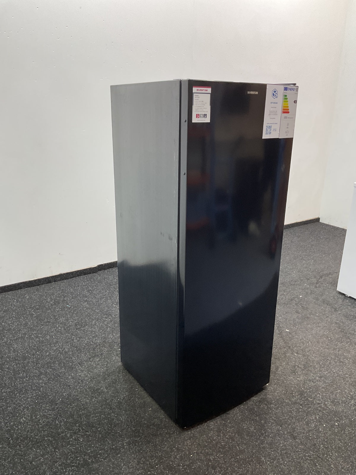 Inventum vrieskast VR1430B - Vrijstaand - Zwart 143cm