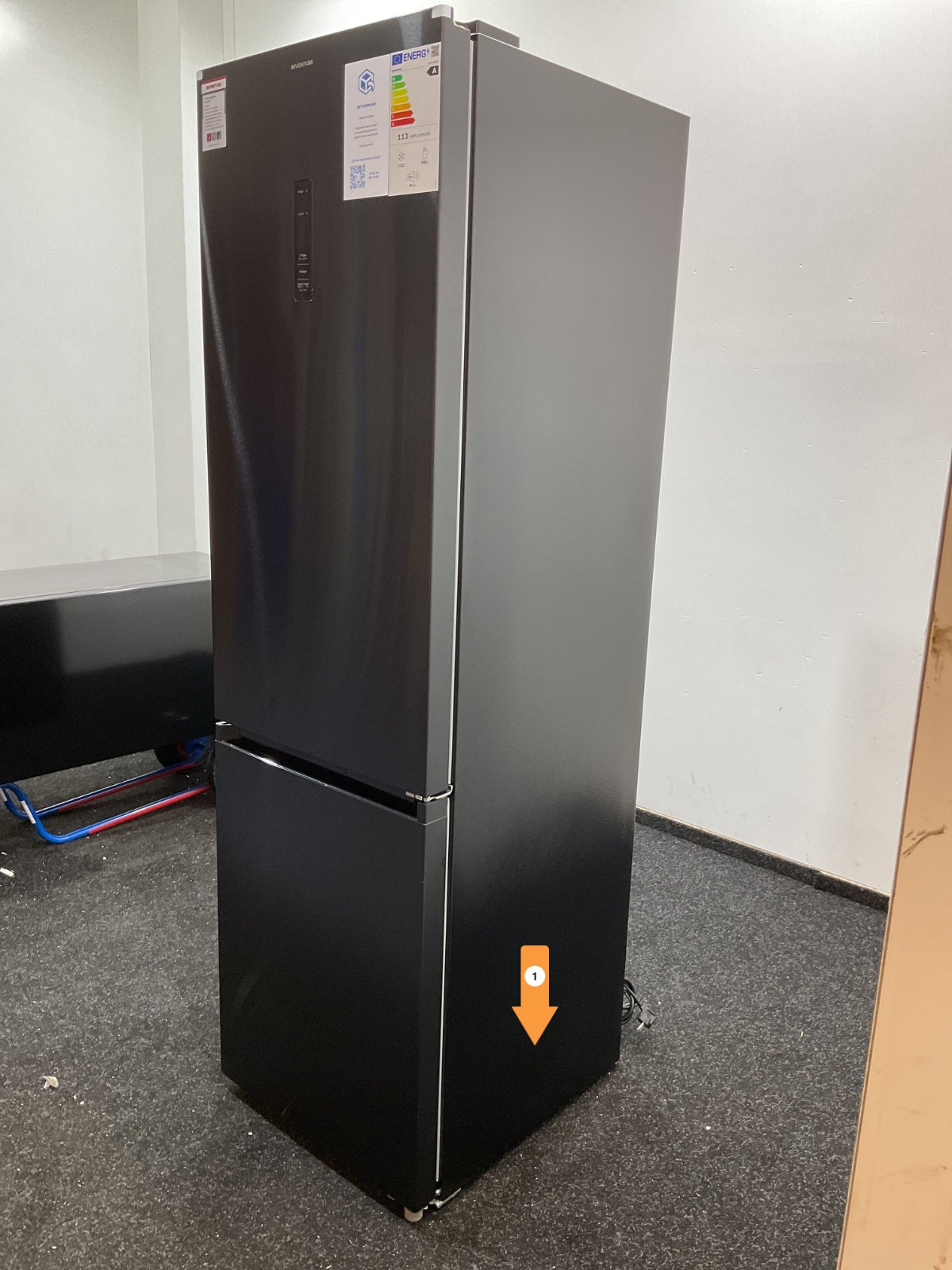 Inventum koelkast KV2010B - No Frost - Zwart 