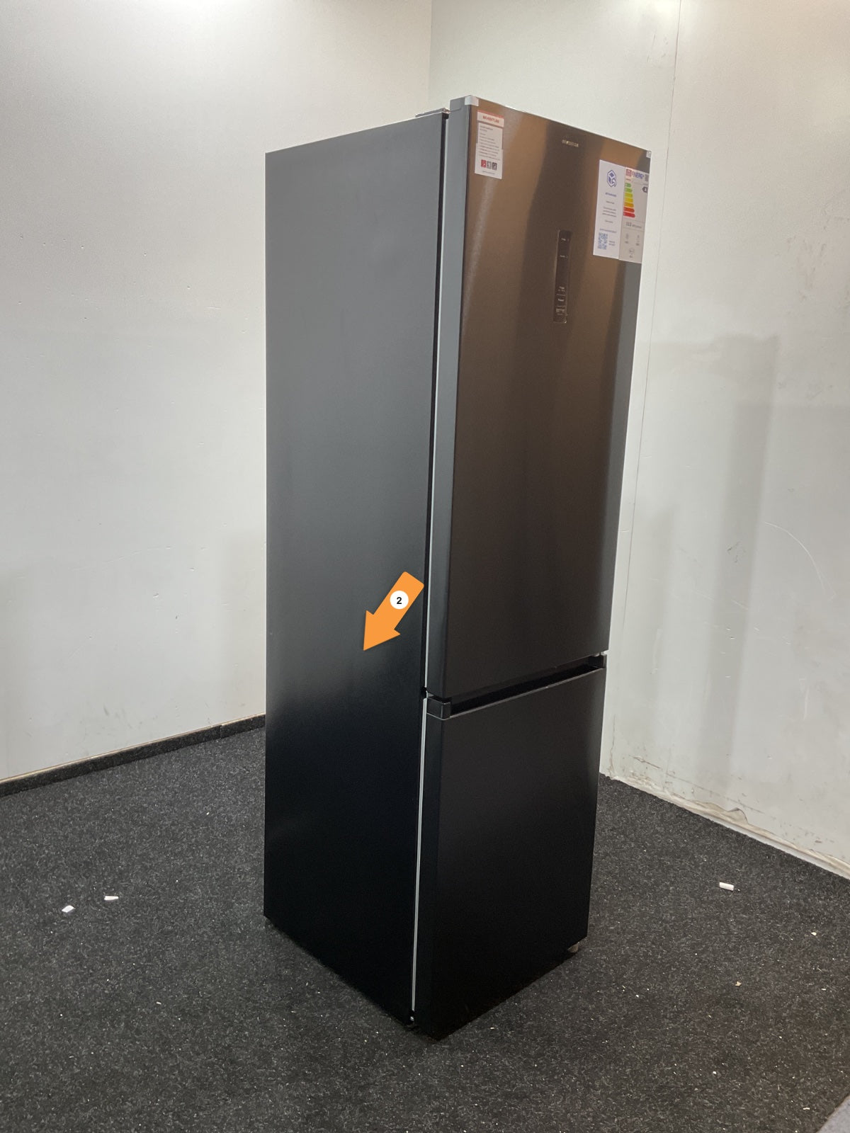 Inventum koelkast KV2010B - No Frost - Zwart 