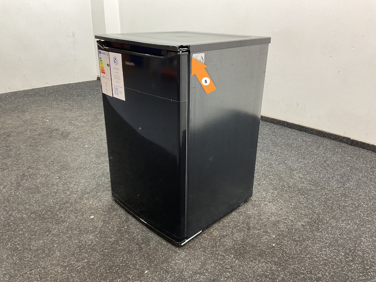 Tomado vriezer TFT5501B - Tafelmodel - Zwart