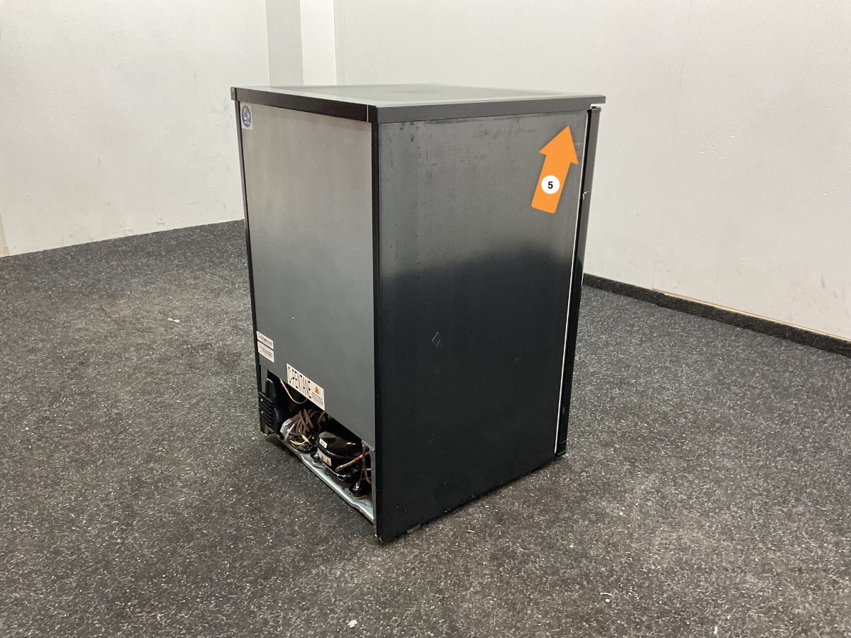 Tomado vriezer TFT5501B - Tafelmodel - Zwart