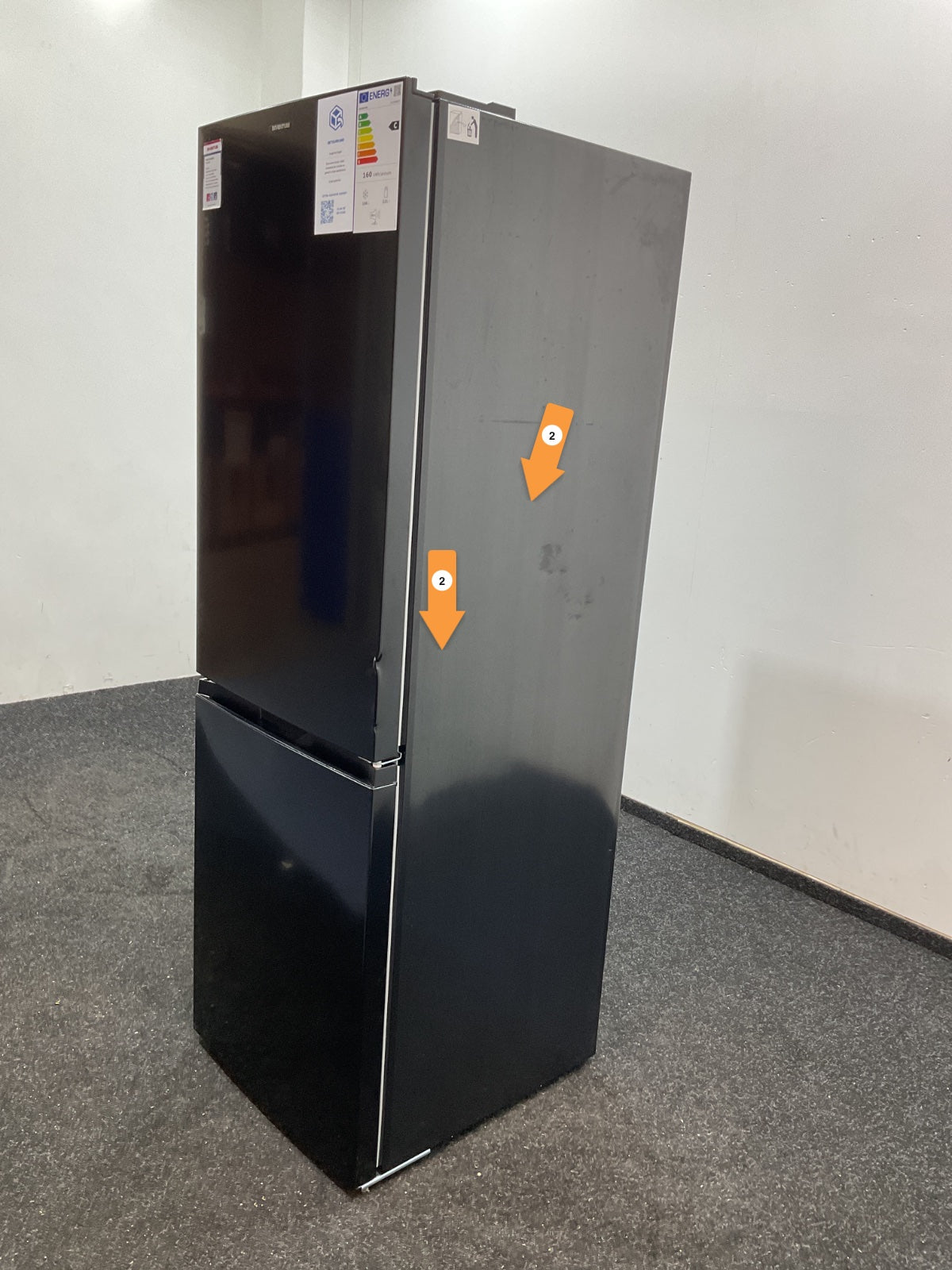 Inventum koelkast KV1840B - No Frost - Zwart