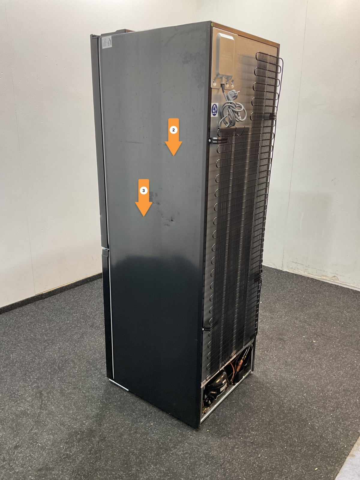Inventum koelkast KV1840B - No Frost - Zwart