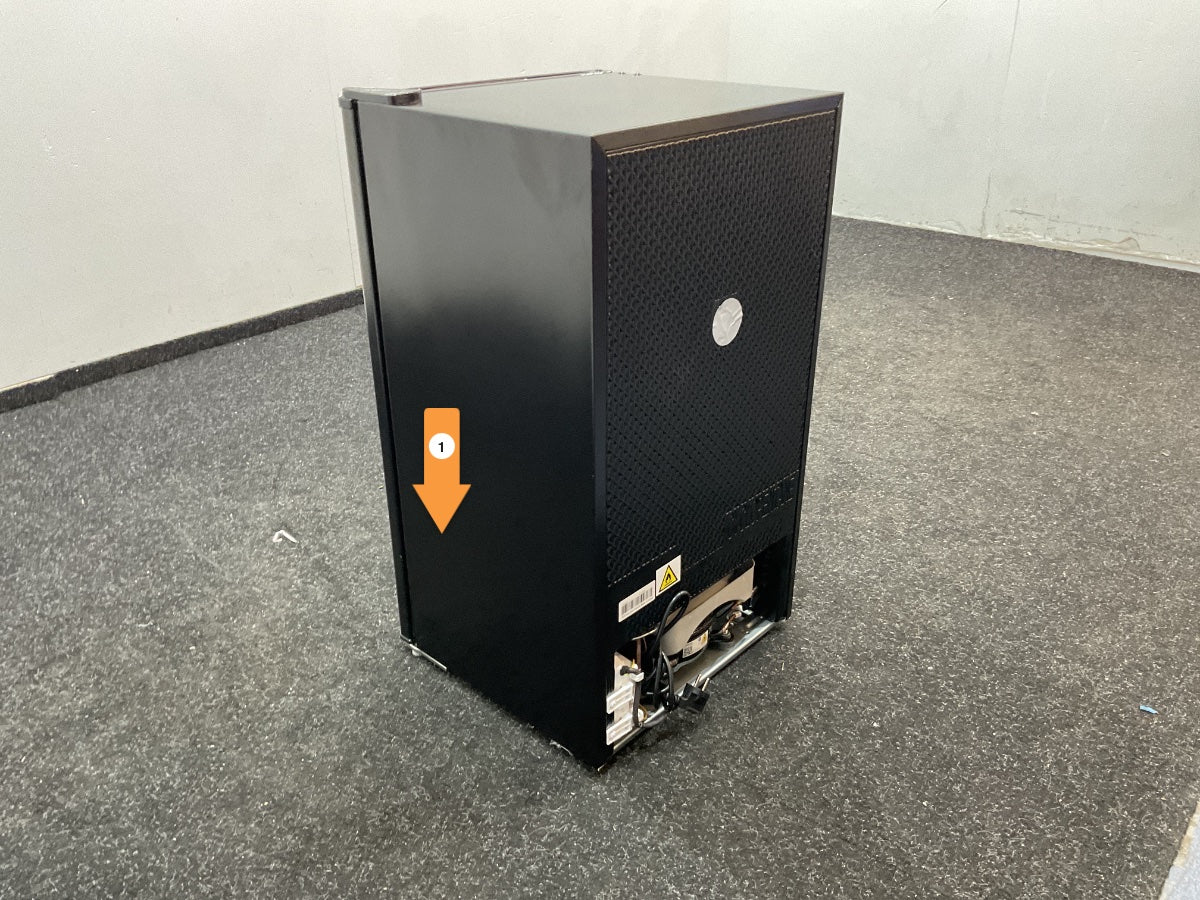 Tomado koelkast TRT4702B - Tafelmodel met vriesvak - Zwart