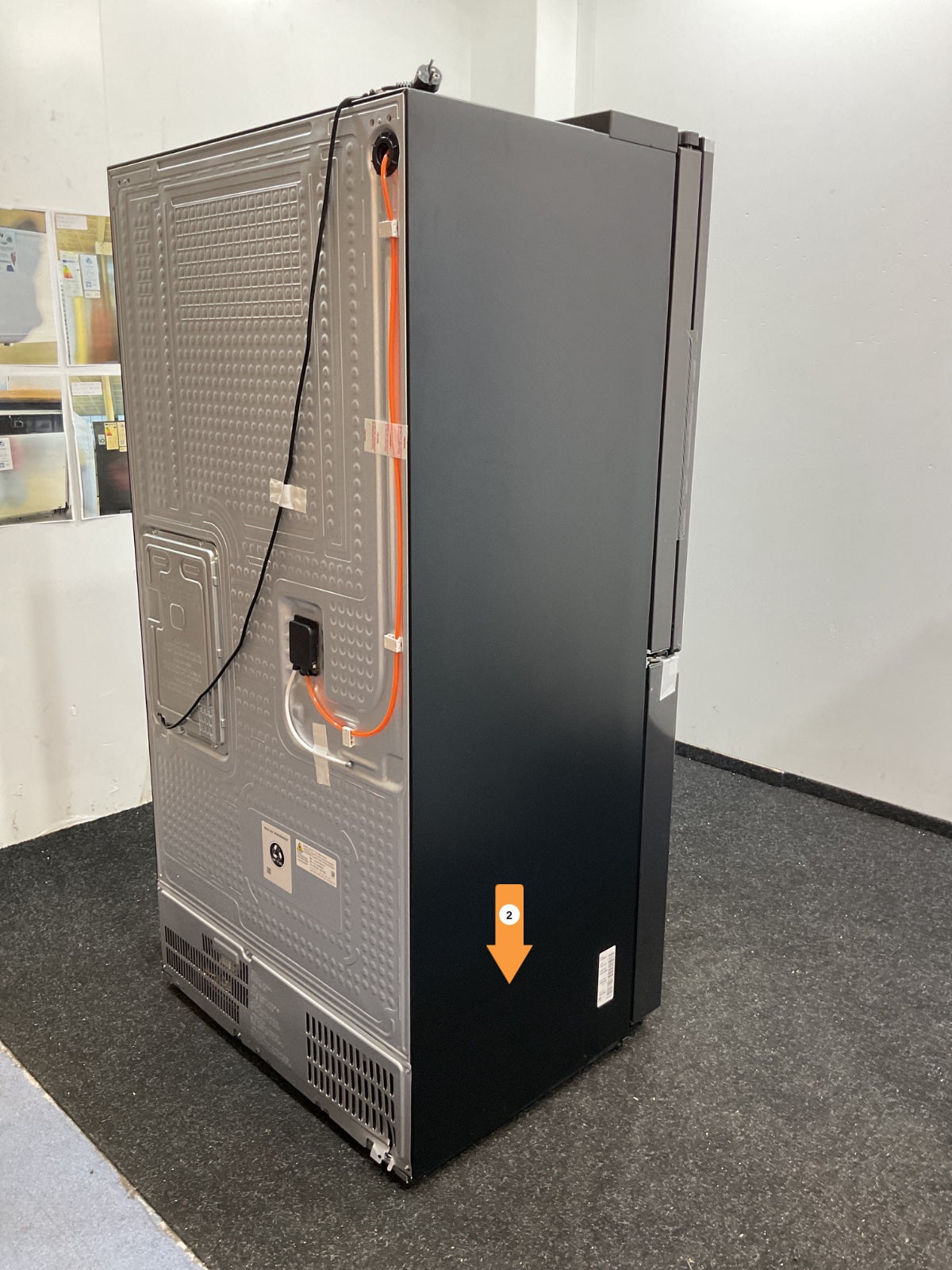 Samsung Amerikaanse koelkast RF65DG9H0EB1 - Zwart