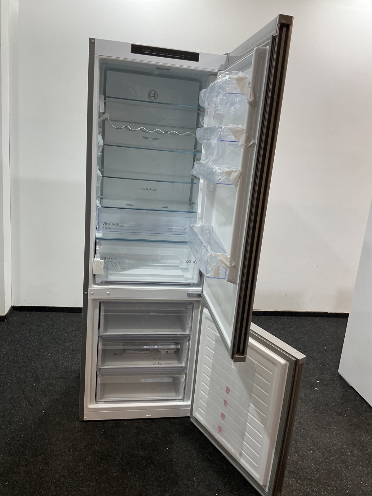 Bosch koelkast KGN492IAF - breed 70 cm - RVS
