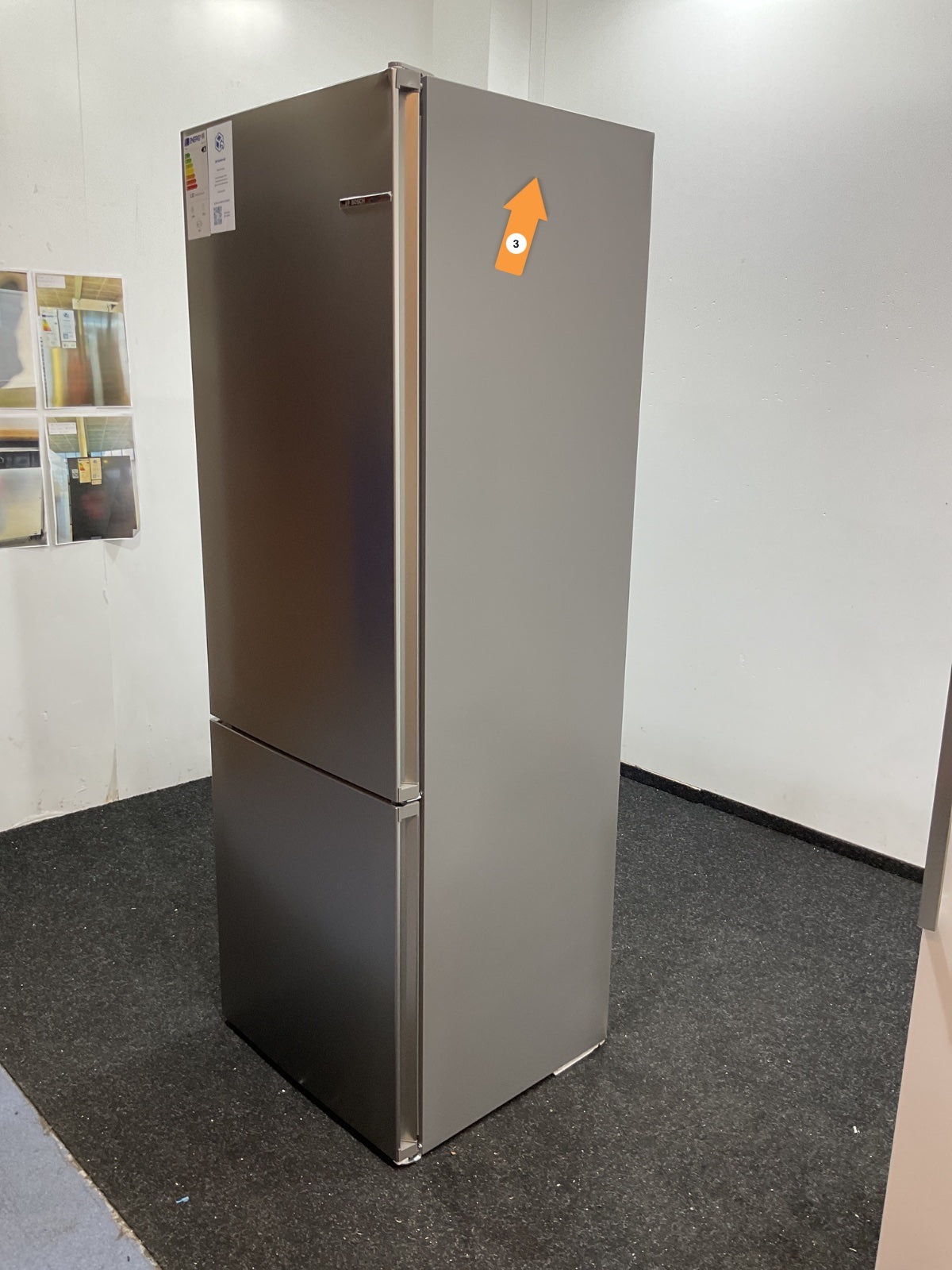 Bosch koelkast KGN492IAF - breed 70 cm - RVS
