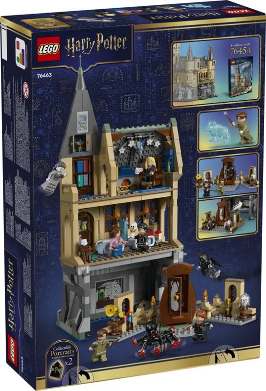 LEGO Harry Potter Kasteel Zweinstein: Ziekenzaal Bouwpakket voor Kinderen met 7 Minifiguren - 76463