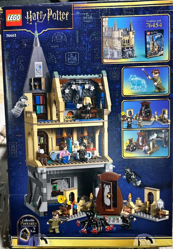 LEGO Harry Potter Kasteel Zweinstein: Ziekenzaal Bouwpakket voor Kinderen met 7 Minifiguren - 76463