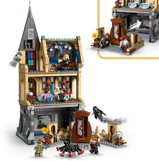 LEGO Harry Potter Kasteel Zweinstein: Ziekenzaal Bouwpakket voor Kinderen met 7 Minifiguren - 76463