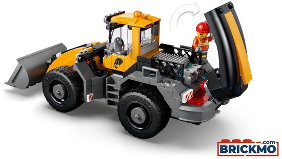 LEGO City Kiepwagen en Voorlader Voertuig Speelgoed voor Kinderen - 60494