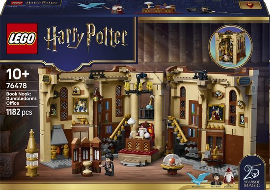 LEGO Harry Potter Boekensteun: Het Kantoor van Perkamentus Speelgoed voor Kinderen - 76478