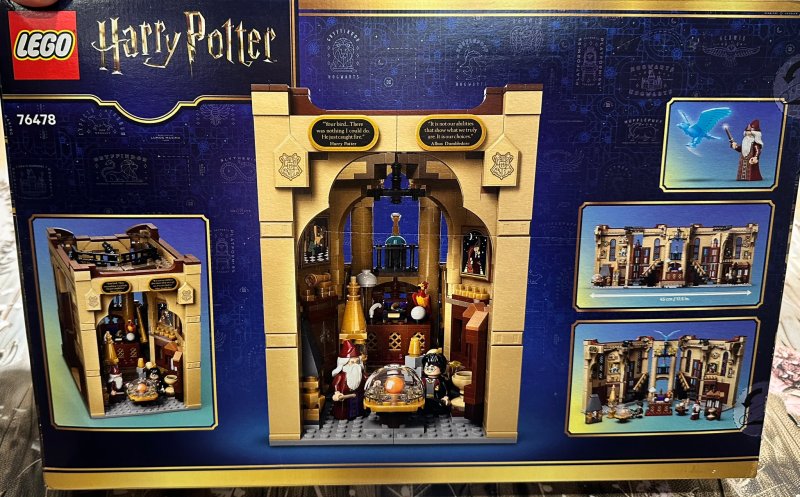 LEGO Harry Potter Boekensteun: Het Kantoor van Perkamentus Speelgoed voor Kinderen - 76478