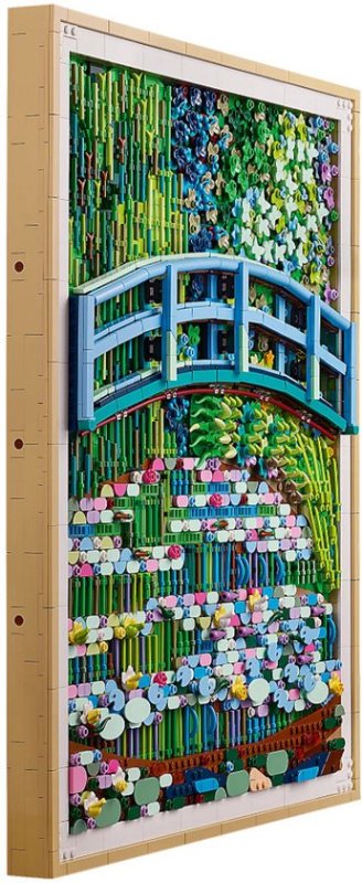 LEGO Art Claude Monet – Brug over een Vijver met Waterlelies 31220