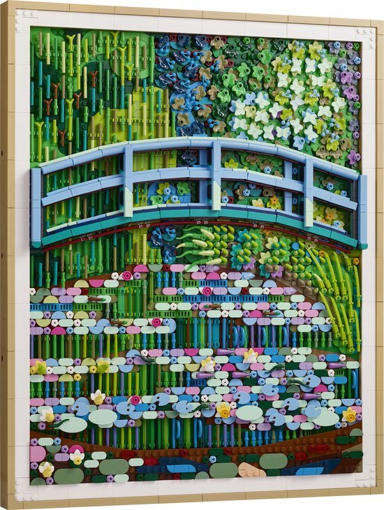 LEGO Art Claude Monet – Brug over een Vijver met Waterlelies 31220