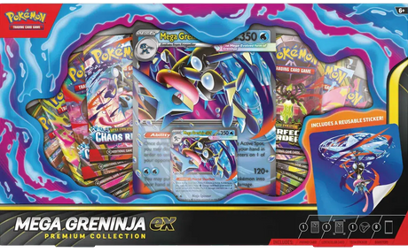 Pokémon TCG: Mega Greninja ex - Premium Collection