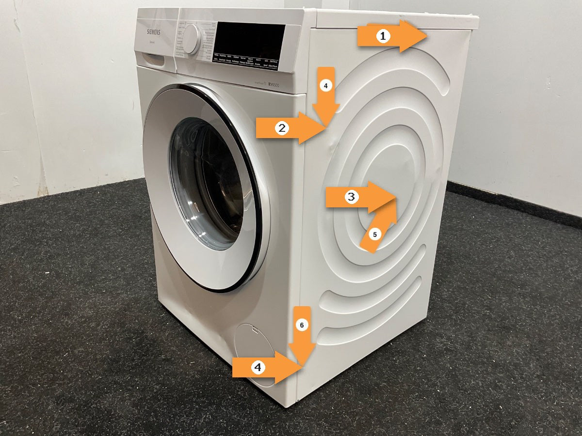 Siemens wasmachine WG46G2ZEFG - iQ500 - 9 kg - Wit