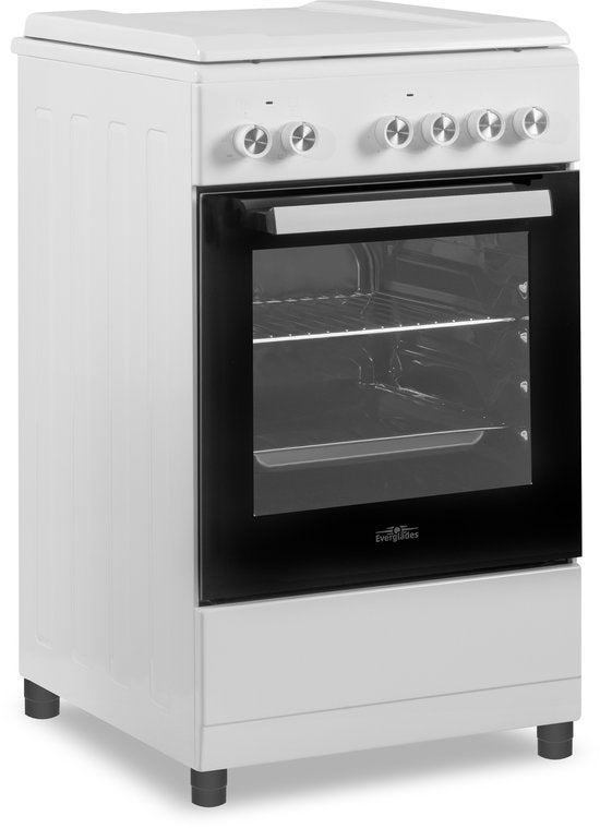 Everglades elektrisch fornuis EVCK5100 - 50 cm - Wit