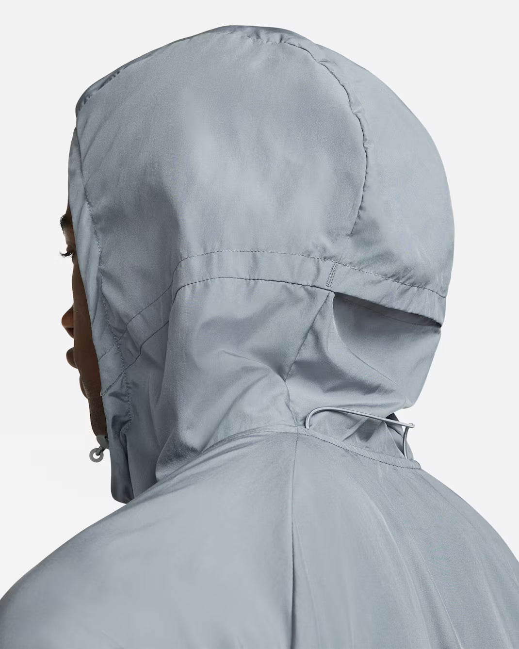 Nike Miler Repel hardloopjack voor heren Grijs - Maat L