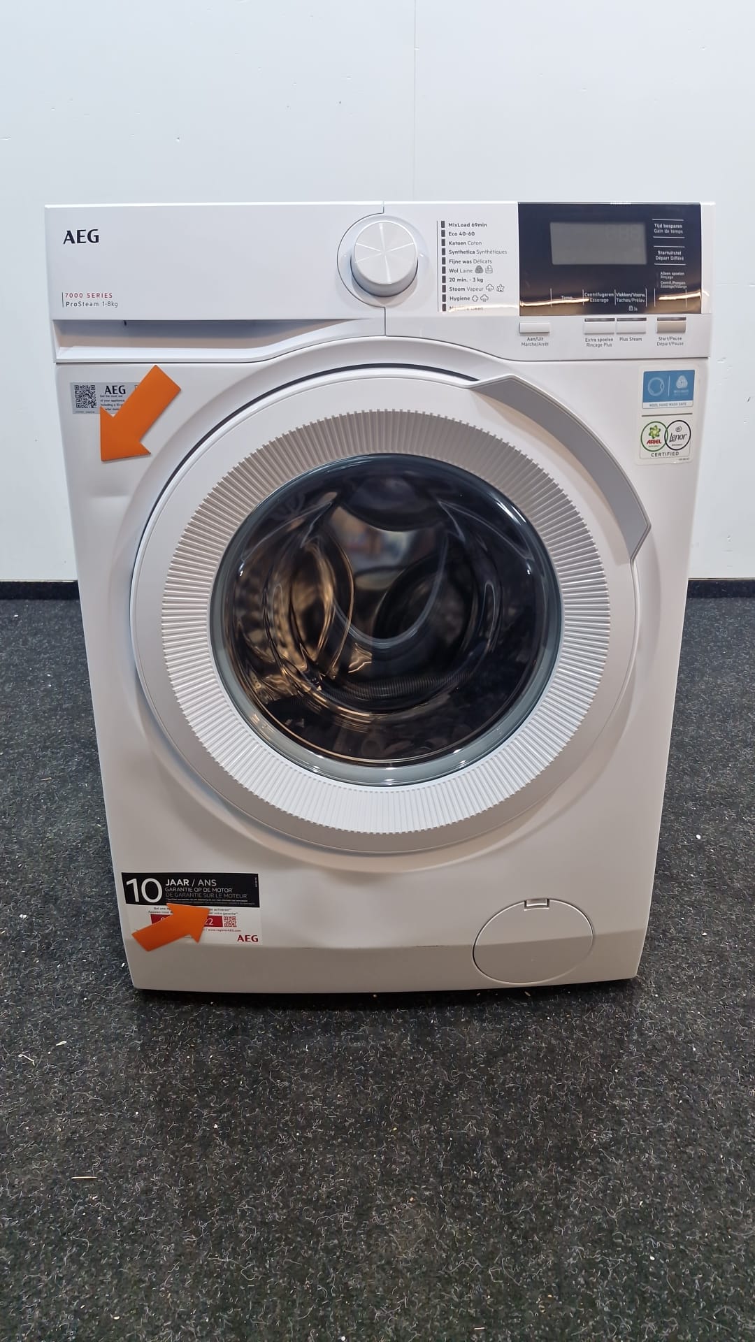 AEG wasmachine LR7384BB2 - 7000 serie - NL/FR