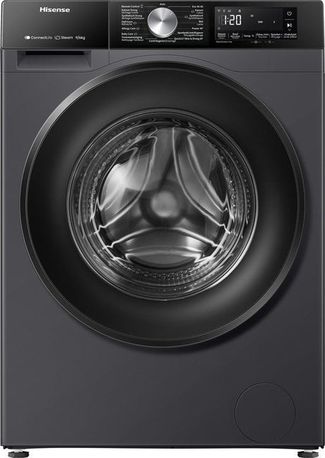 Hisense was-droogcombinatie WD3S9043BB3 - Zwart