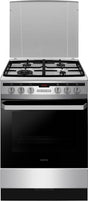 Inventum gasfornuis VFG6034WGRVS - Vrijstaand