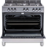 Everglades gasfornuis EVCK9011 - RVS - 90 cm