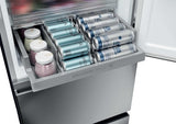 Haier koelkast HTR3518ENMX - Direct Access Lades - RVS
