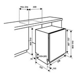 Inventum inbouw vaatwasser IVW6008AXL - 13 couverts